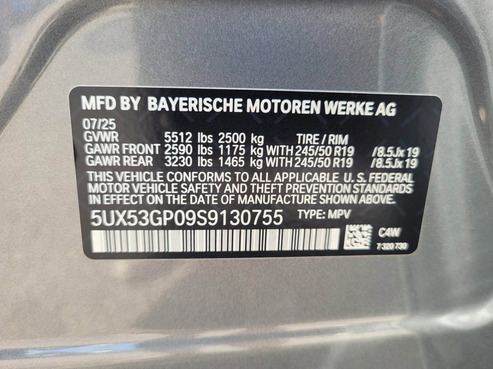 New 2025 BMW X3 xDrive30i w/ Convenience Package image 19