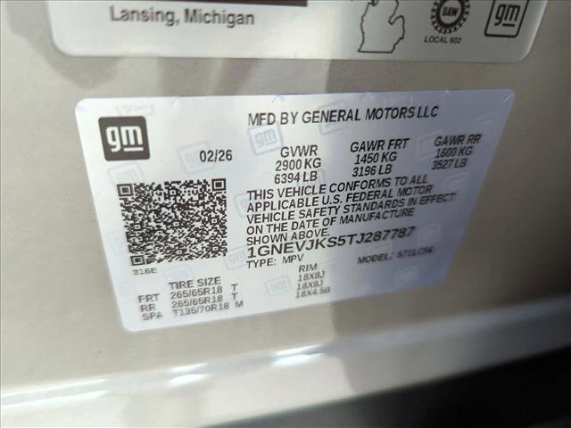 New 2026 Chevrolet Traverse Z71 w/ Driver Confidence Package image 17