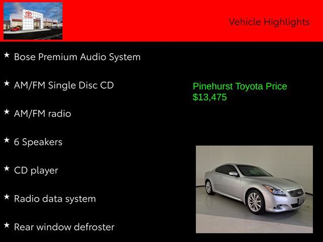 Used 2014 INFINITI Q60 Journey w/ Premium Package image 19