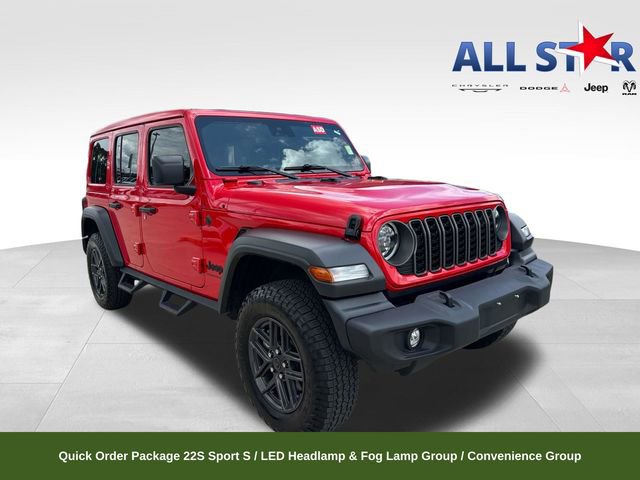 Used 2025 Jeep Wrangler Unlimited Sport AWD/4WD image 1