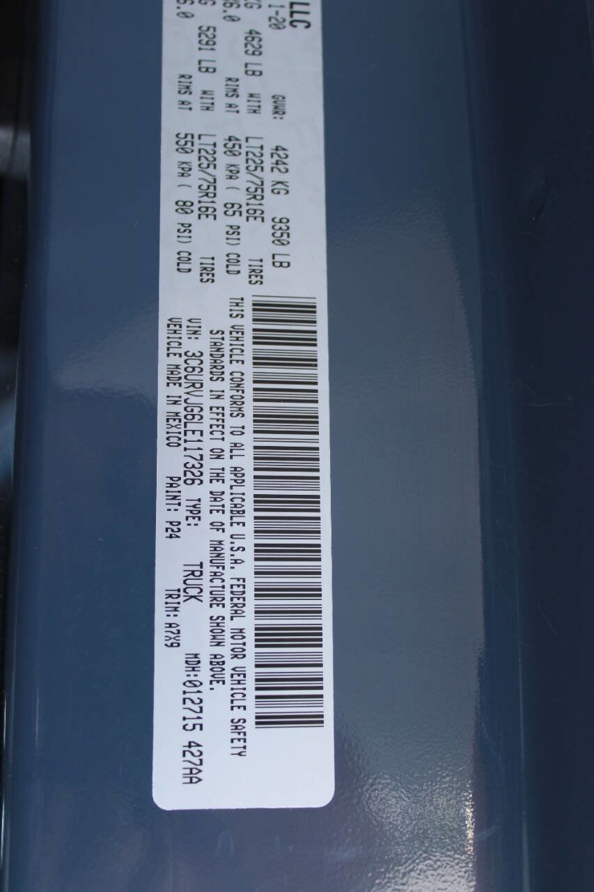 Used 2020 RAM ProMaster 3500 FWD image 12