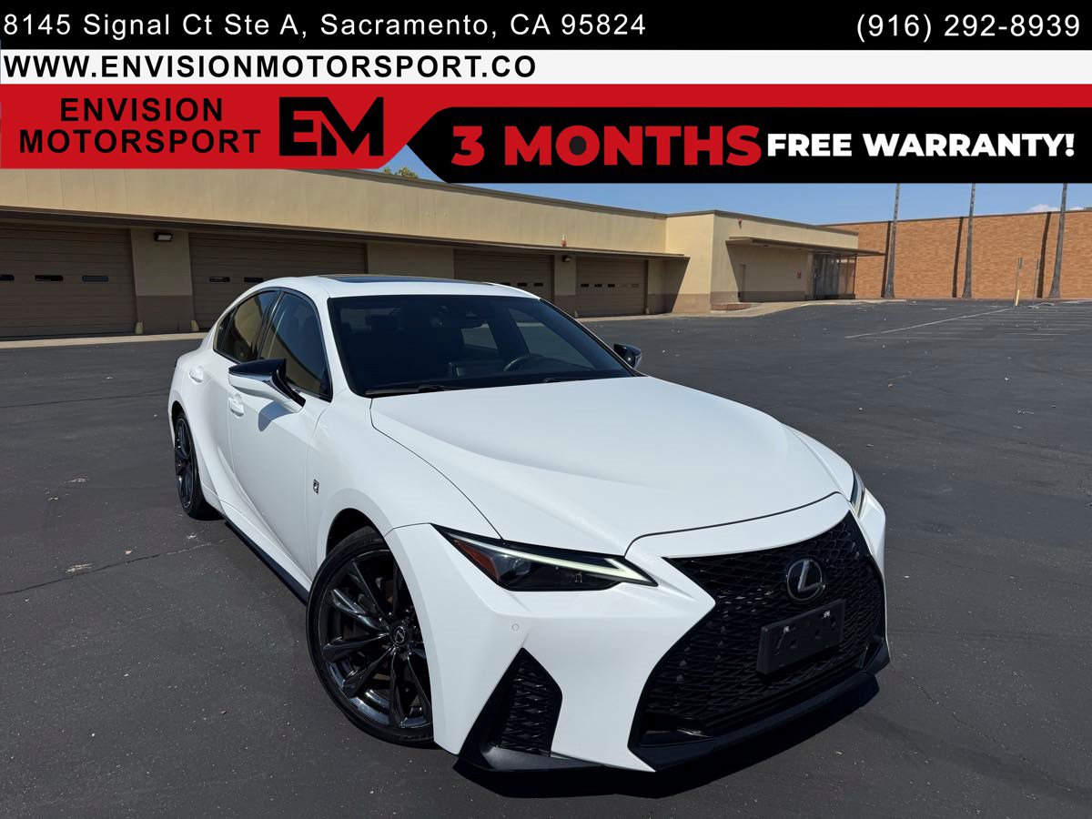 Used 2022 Lexus IS 350 F Sport w/ Navigation Package