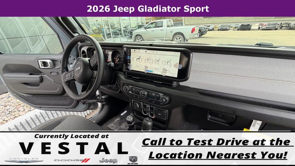 New 2026 Jeep Gladiator Sport AWD/4WD image 23