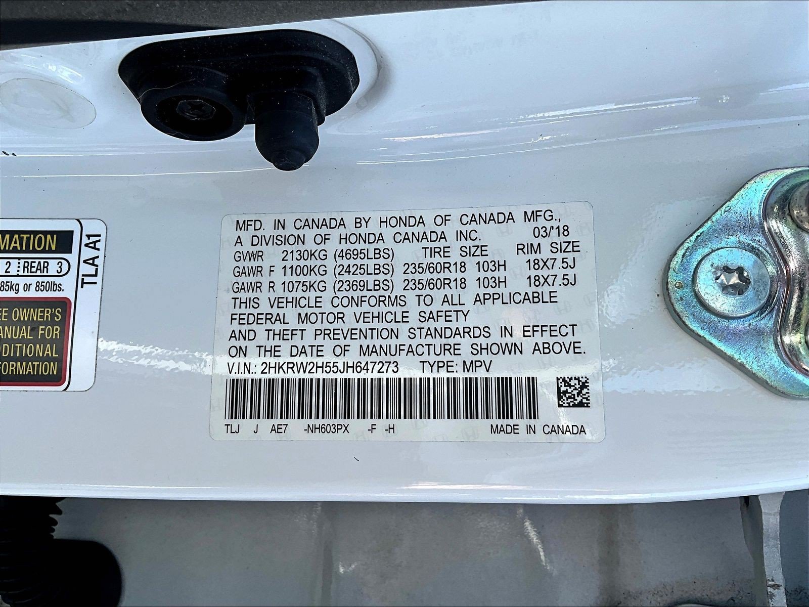 Used 2018 Honda CR-V EX image 19