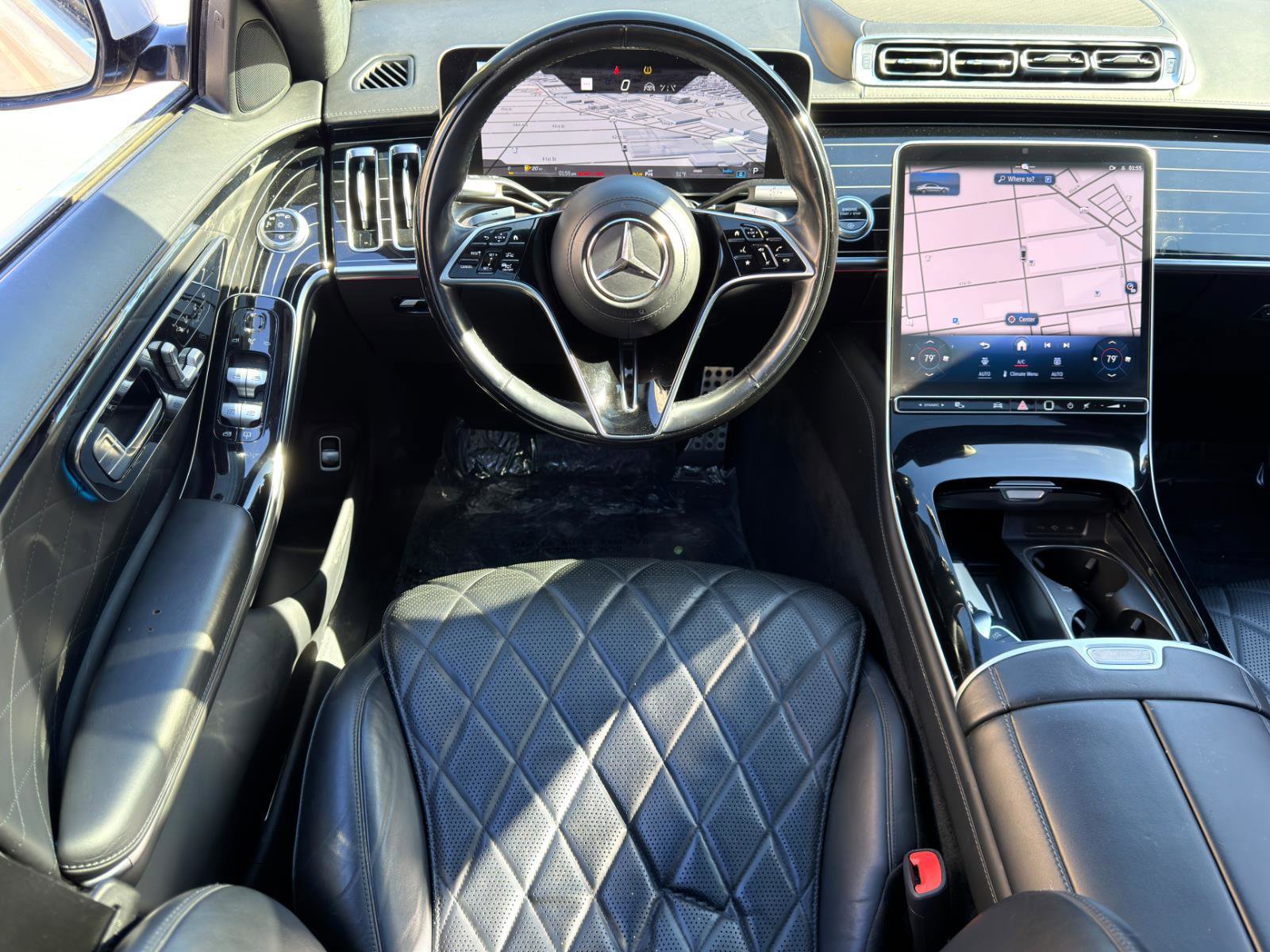 Used 2021 Mercedes-Benz S 580 4MATIC Sedan w/ AMG Line image 22