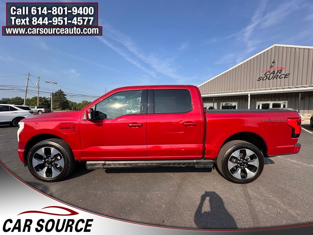 Used 2022 Ford F150 Lightning Platinum AWD/4WD image 3