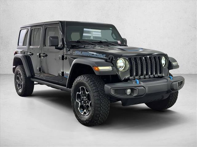 Used 2022 Jeep Wrangler Unlimited Rubicon 4xe w/ Dual Top Group AWD/4WD image 3