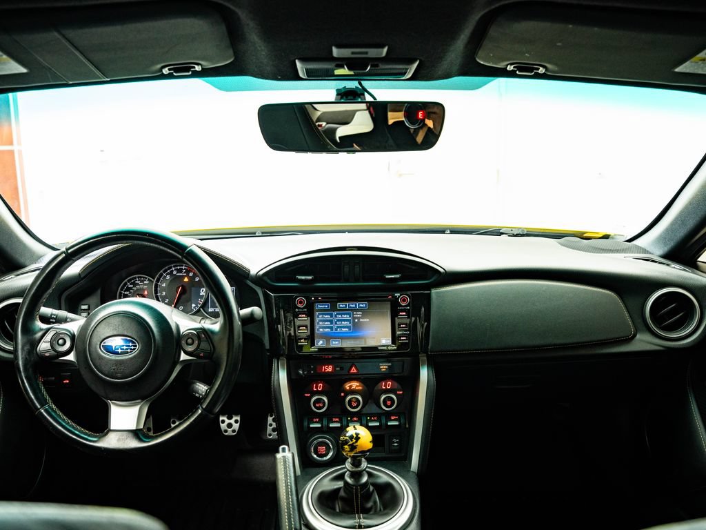 Used 2017 Subaru BRZ Series.Yellow RWD image 4