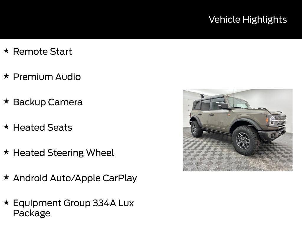 New 2025 Ford Bronco Badlands image 6