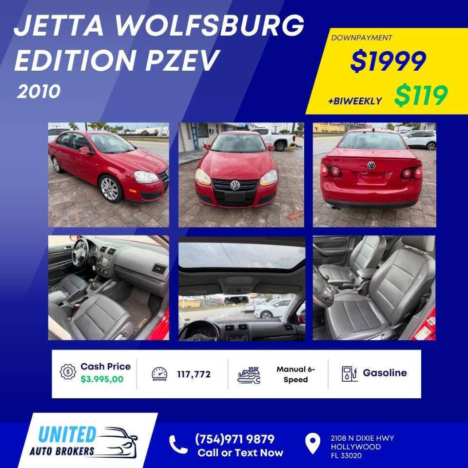 Used 2010 Volkswagen Jetta Wolfsburg Edition FWD image 1