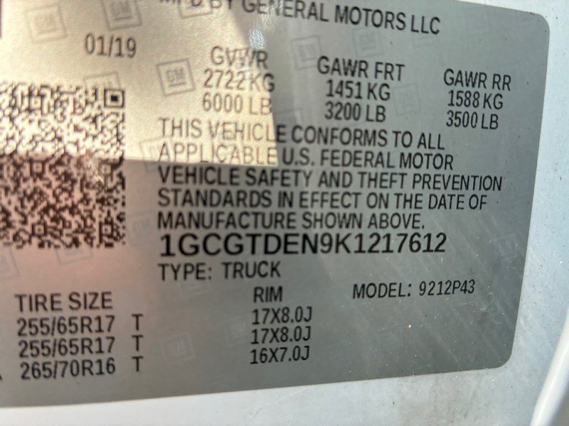 Used 2019 Chevrolet Colorado Z71 AWD/4WD image 22