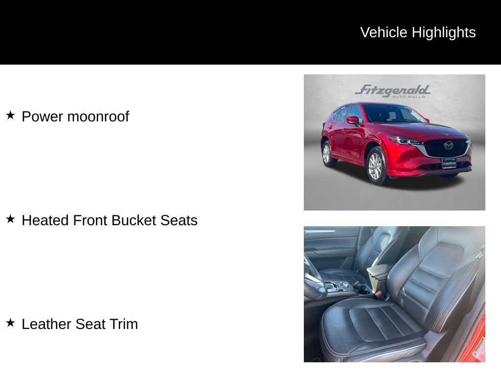 Used 2025 MAZDA CX-5 AWD 2.5 S w/ Preferred Package image 9