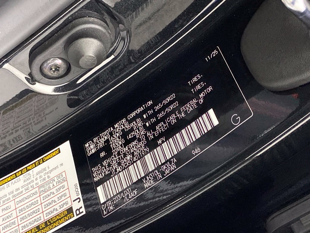 Certified 2026 Lexus LX 700h F Sport AWD/4WD image 39