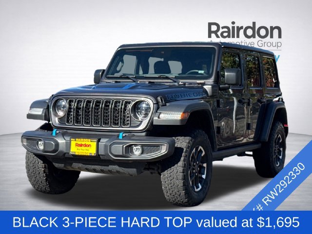 Used 2024 Jeep Wrangler Unlimited Rubicon 4xe AWD/4WD image 2