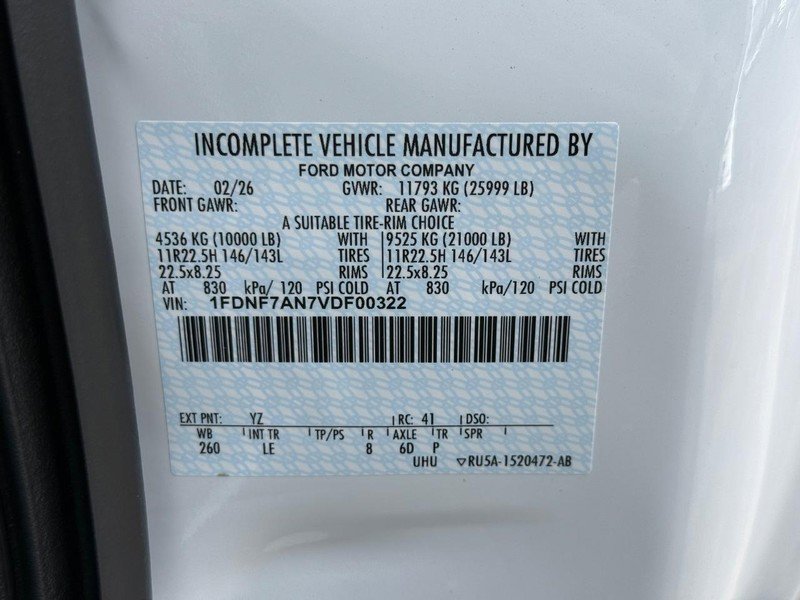New 2027 Ford F750 2WD Regular Cab Super Duty image 24