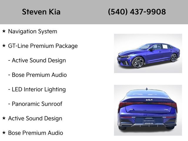 Certified 2025 Kia K5 GT-Line w/ GT-Line Premium Package FWD image 7