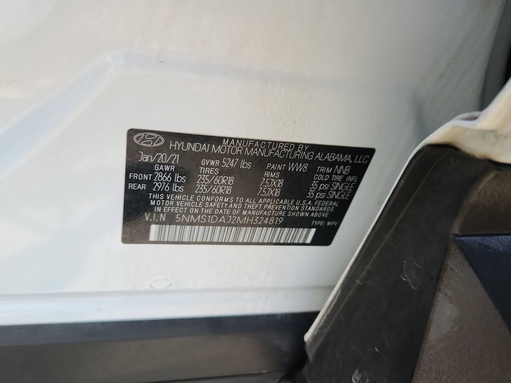 Used 2021 Hyundai Santa Fe SE AWD/4WD image 18