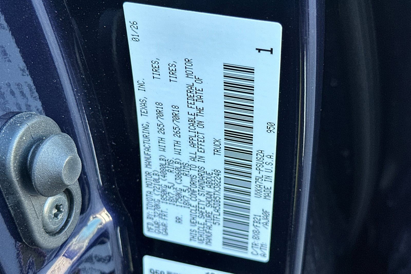 Used 2026 Toyota Tundra SR5 AWD/4WD image 22