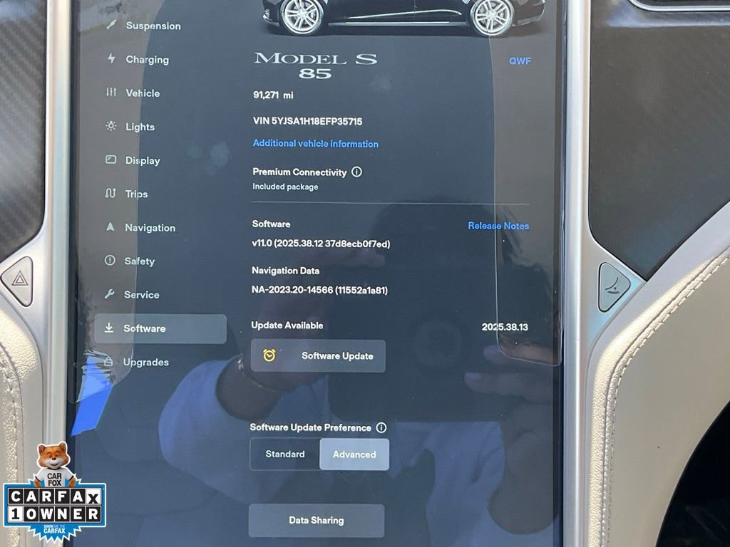 Used 2014 Tesla Model S P85 RWD image 43