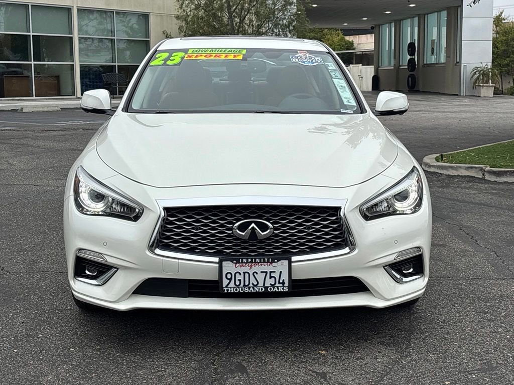 Certified 2023 INFINITI Q50 Luxe w/ Cargo Package RWD image 10
