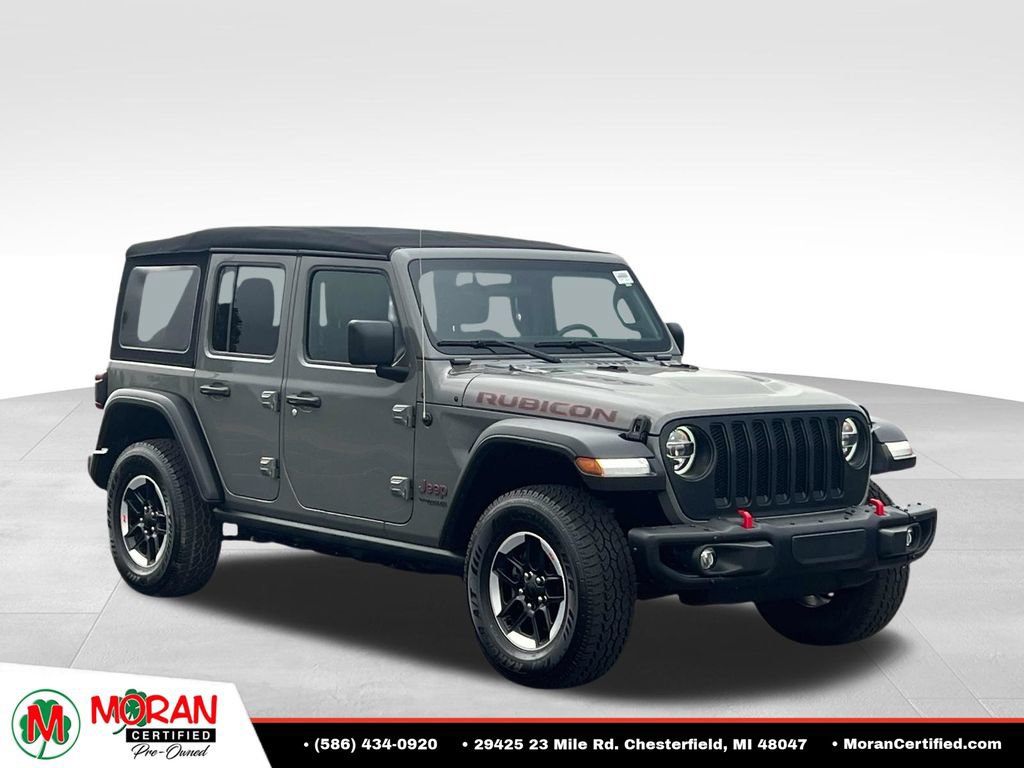 Used 2021 Jeep Wrangler Unlimited Rubicon w/ Steel Bumper Group AWD/4WD image 7