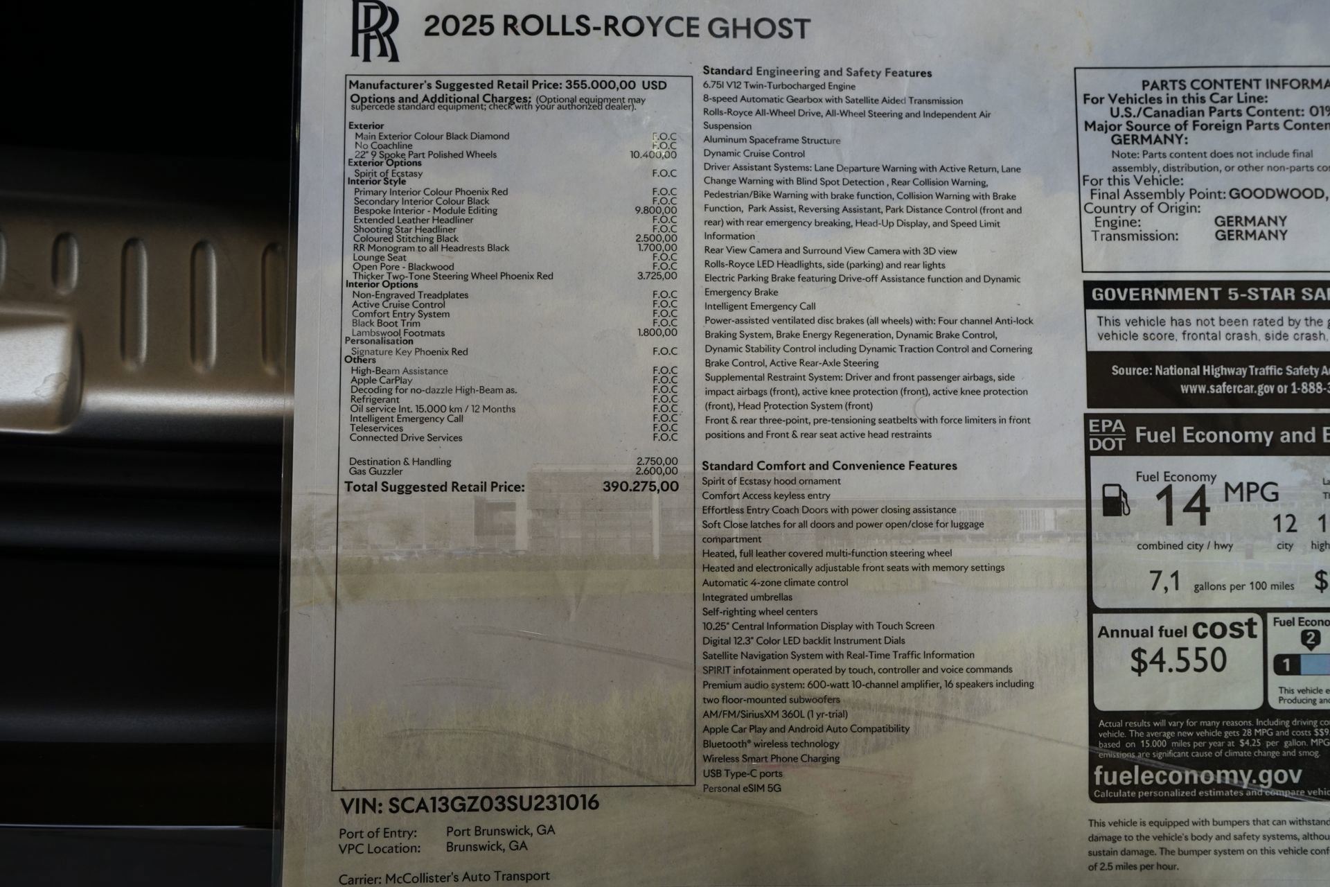 Used 2025 Rolls-Royce Ghost image 33