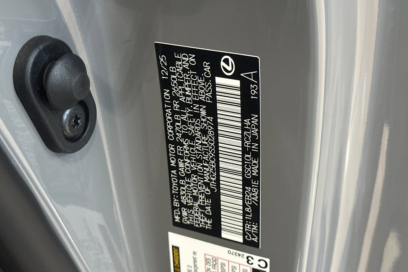 New 2025 Lexus RC 350 F Sport image 26