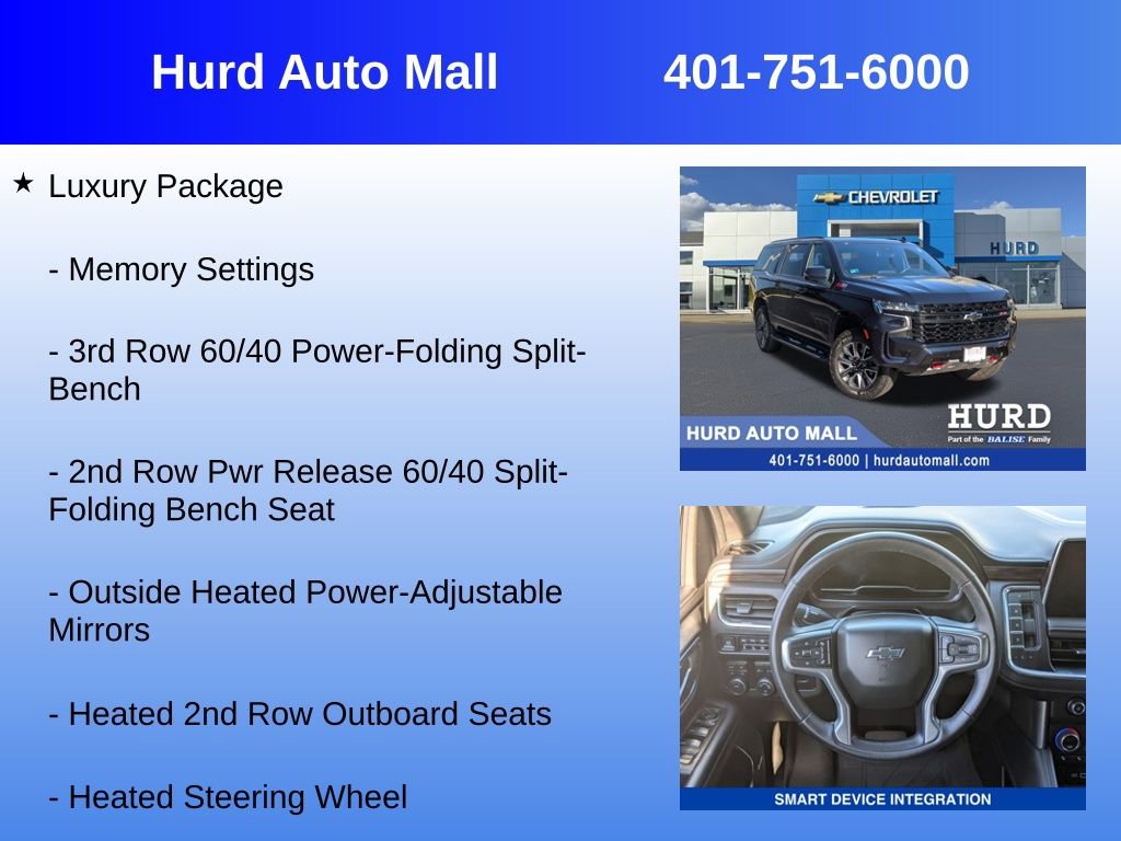 Used 2023 Chevrolet Suburban Z71 w/ Luxury Package image 30