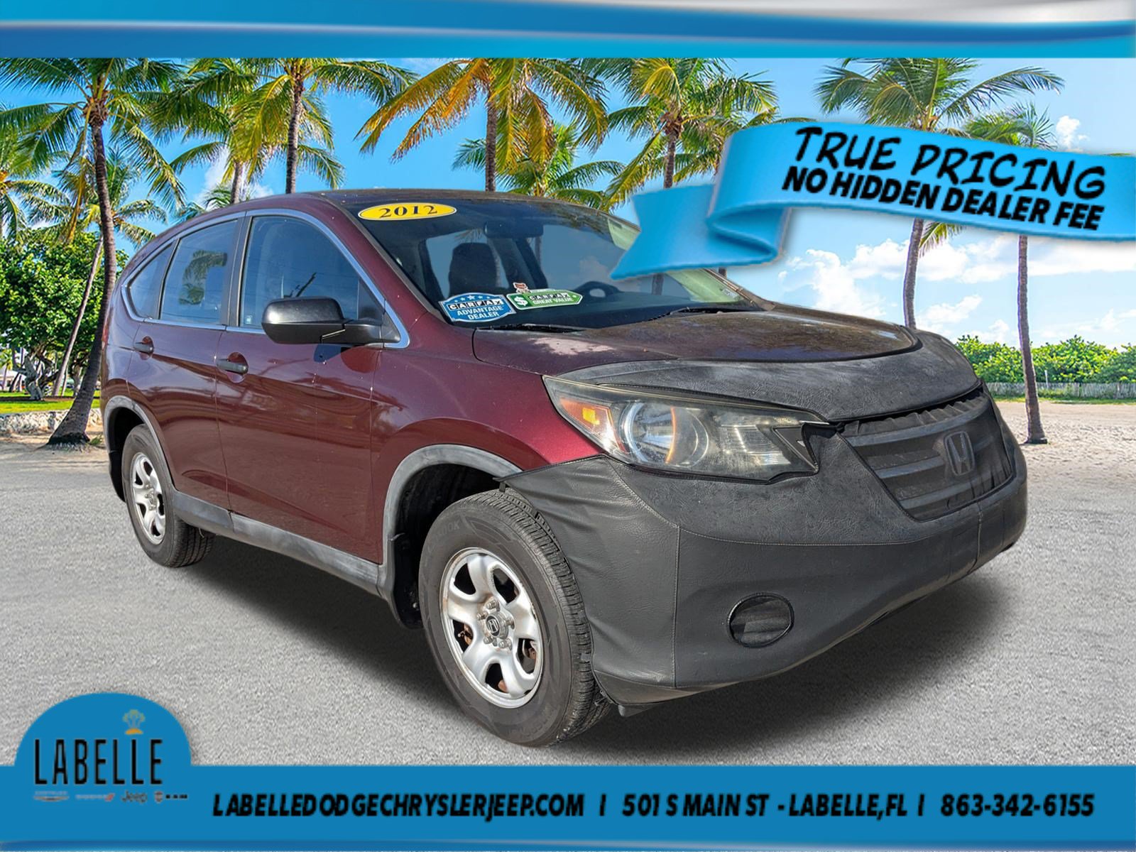 Used 2012 Honda CR-V LX image 2