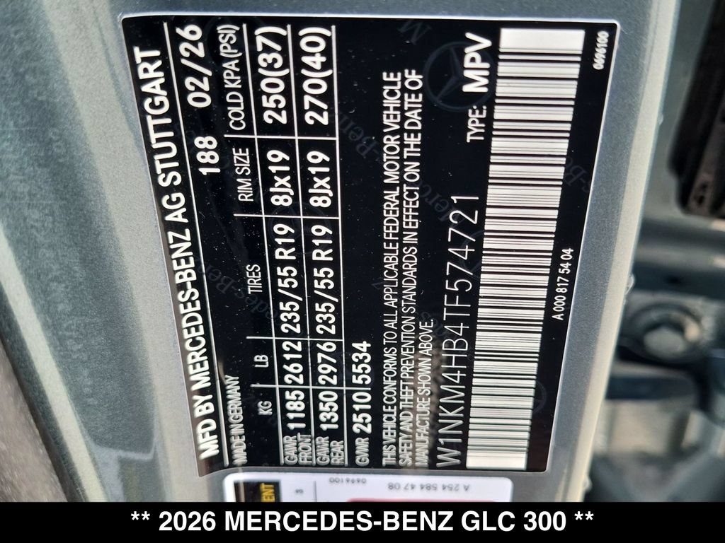 Used 2026 Mercedes-Benz GLC 300 4MATIC image 30