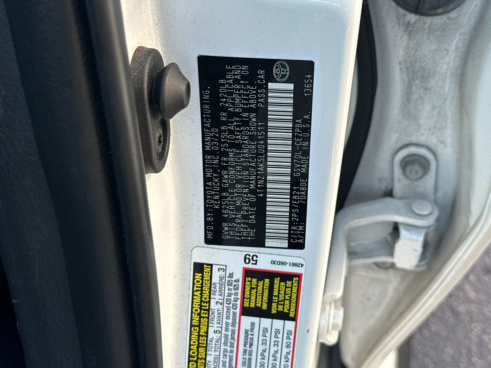 Used 2020 Toyota Camry TRD FWD image 25