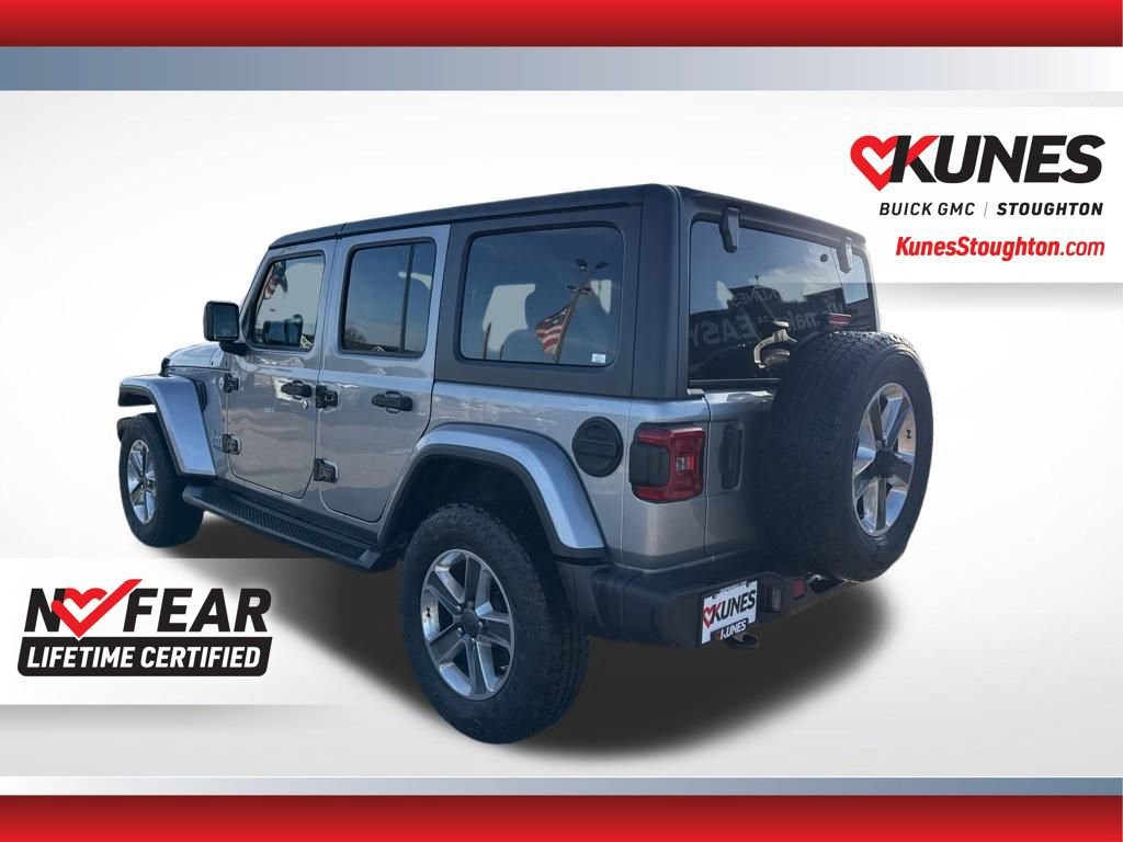 Used 2021 Jeep Wrangler Unlimited Sahara w/ Uconnect 4C Nav & Sound Group image 9