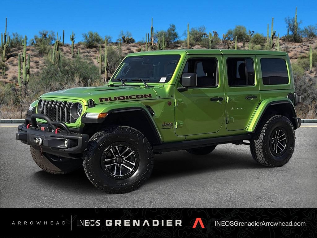 Used 2025 Jeep Wrangler Unlimited Rubicon AWD/4WD image 1