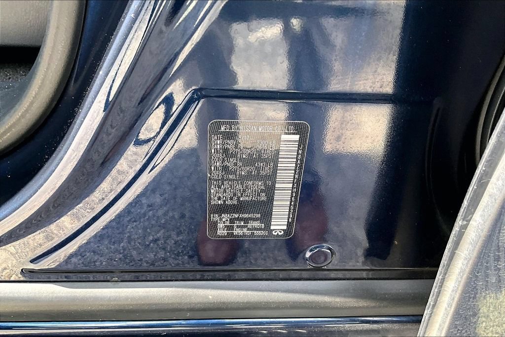 Used 2017 INFINITI QX80 2WD w/ Driver Assistance Package image 4