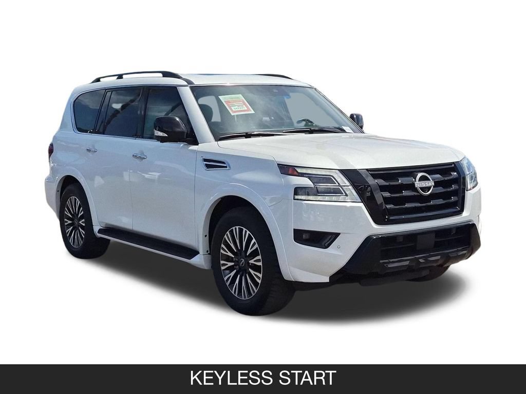 Certified 2023 Nissan Armada SL w/ Midnight Edition Package RWD image 2