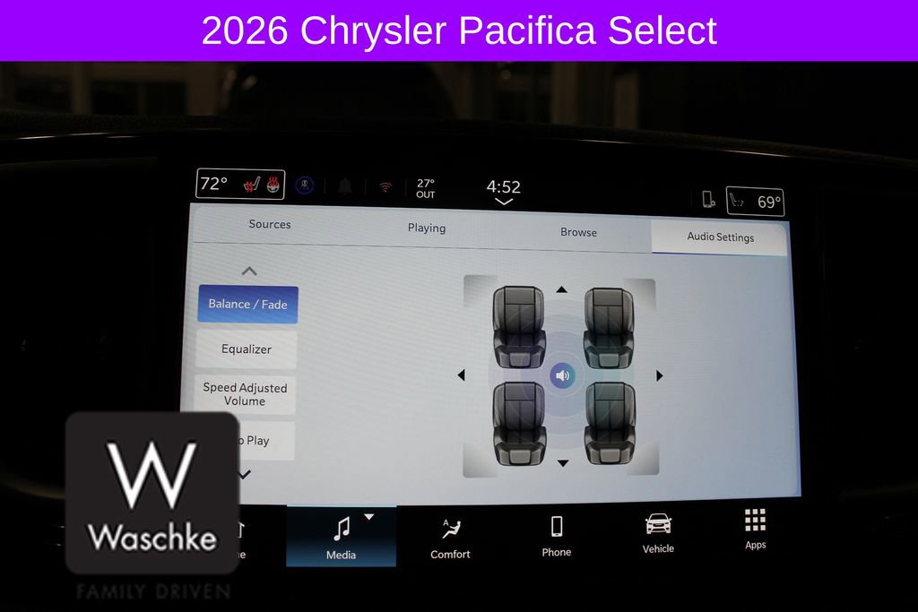 New 2026 Chrysler Pacifica Select w/ S Appearance Package image 45