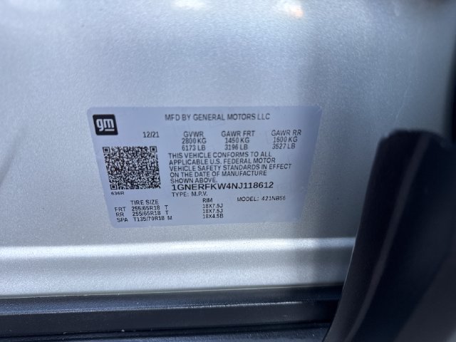 Certified 2022 Chevrolet Traverse LS FWD image 29