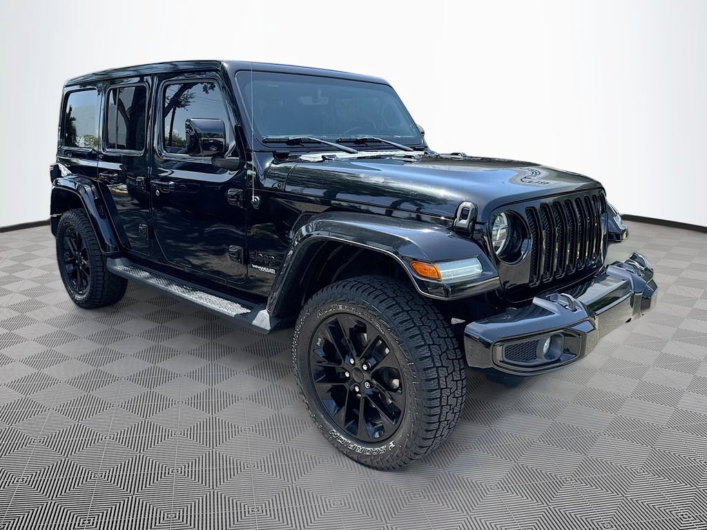 Used 2021 Jeep Wrangler Unlimited Sahara AWD/4WD image 4
