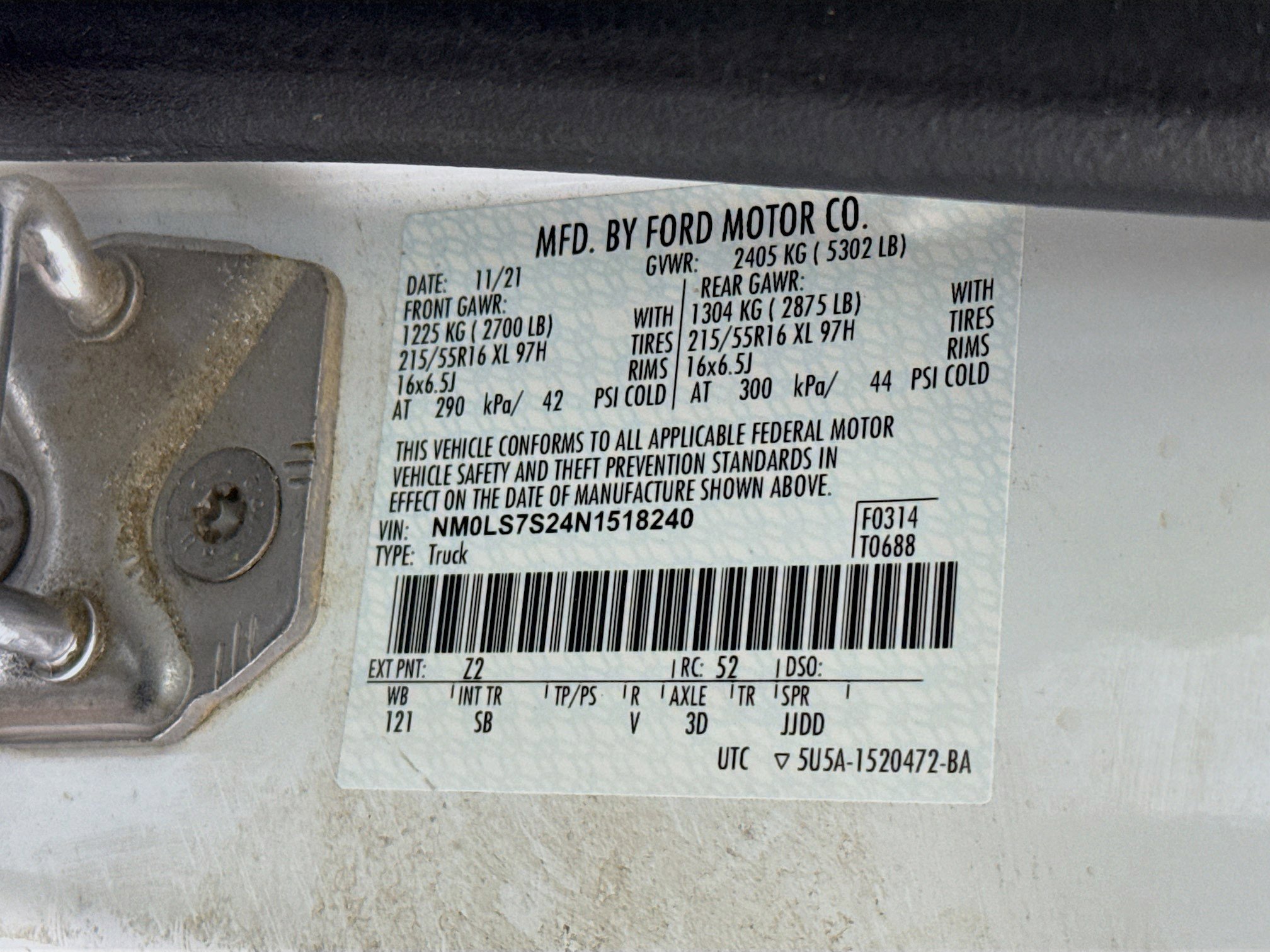 Used 2022 Ford Transit Connect XL image 34