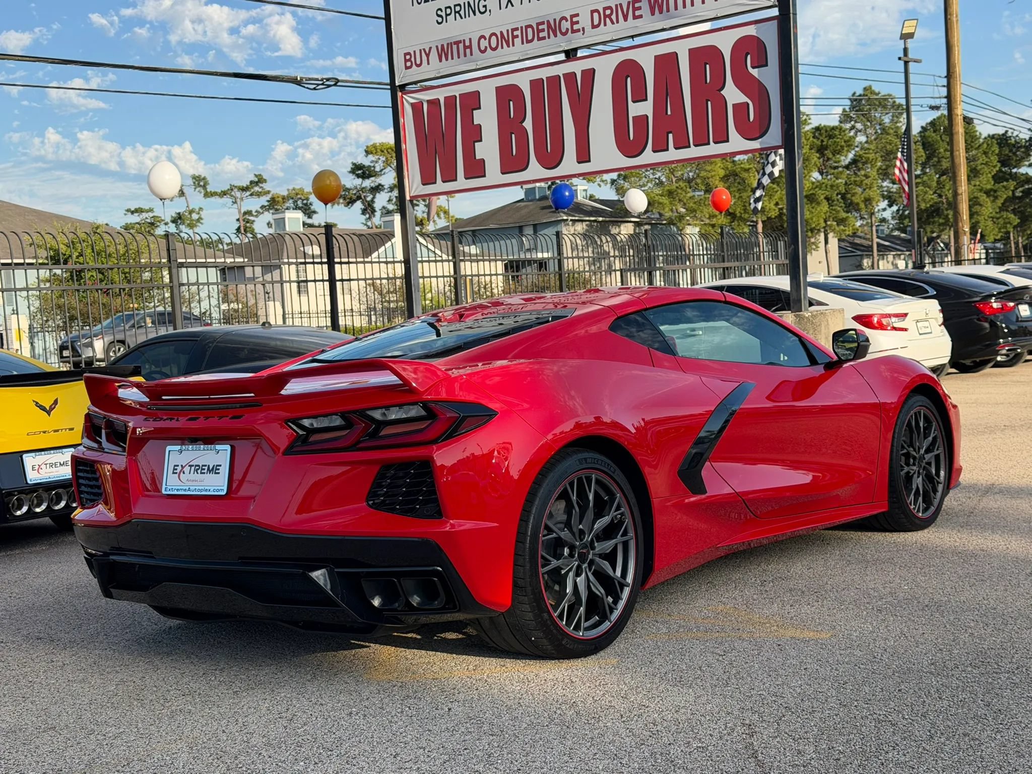 Used 2023 Chevrolet Corvette Stingray Premium Cpe w/ Z51 Performance Package RWD image 9