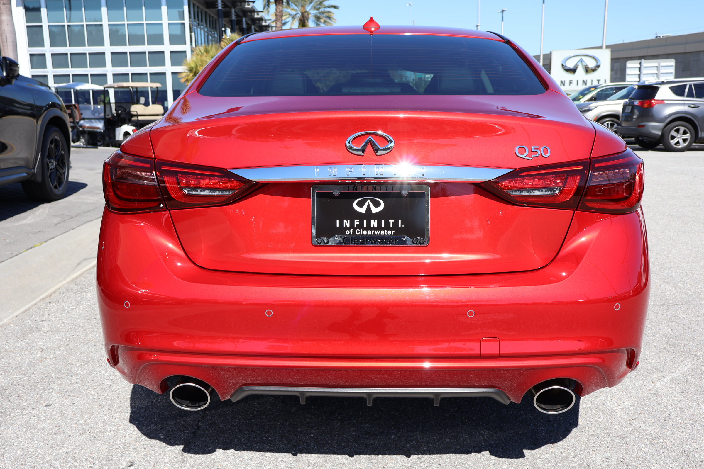 Certified 2024 INFINITI Q50 Luxe w/ Cargo Package image 9
