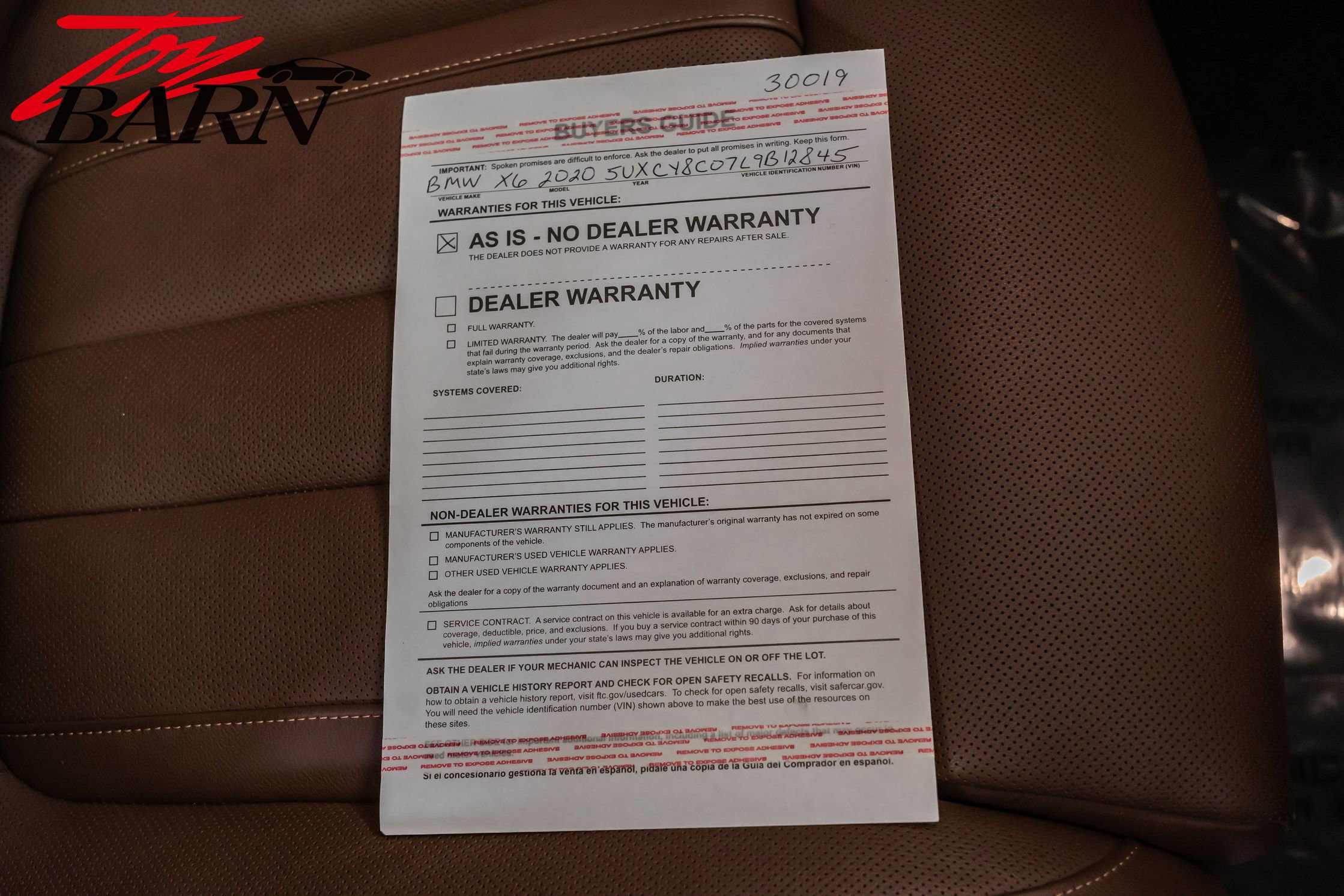 Used 2020 BMW X6 M50i w/ Executive Package image 55