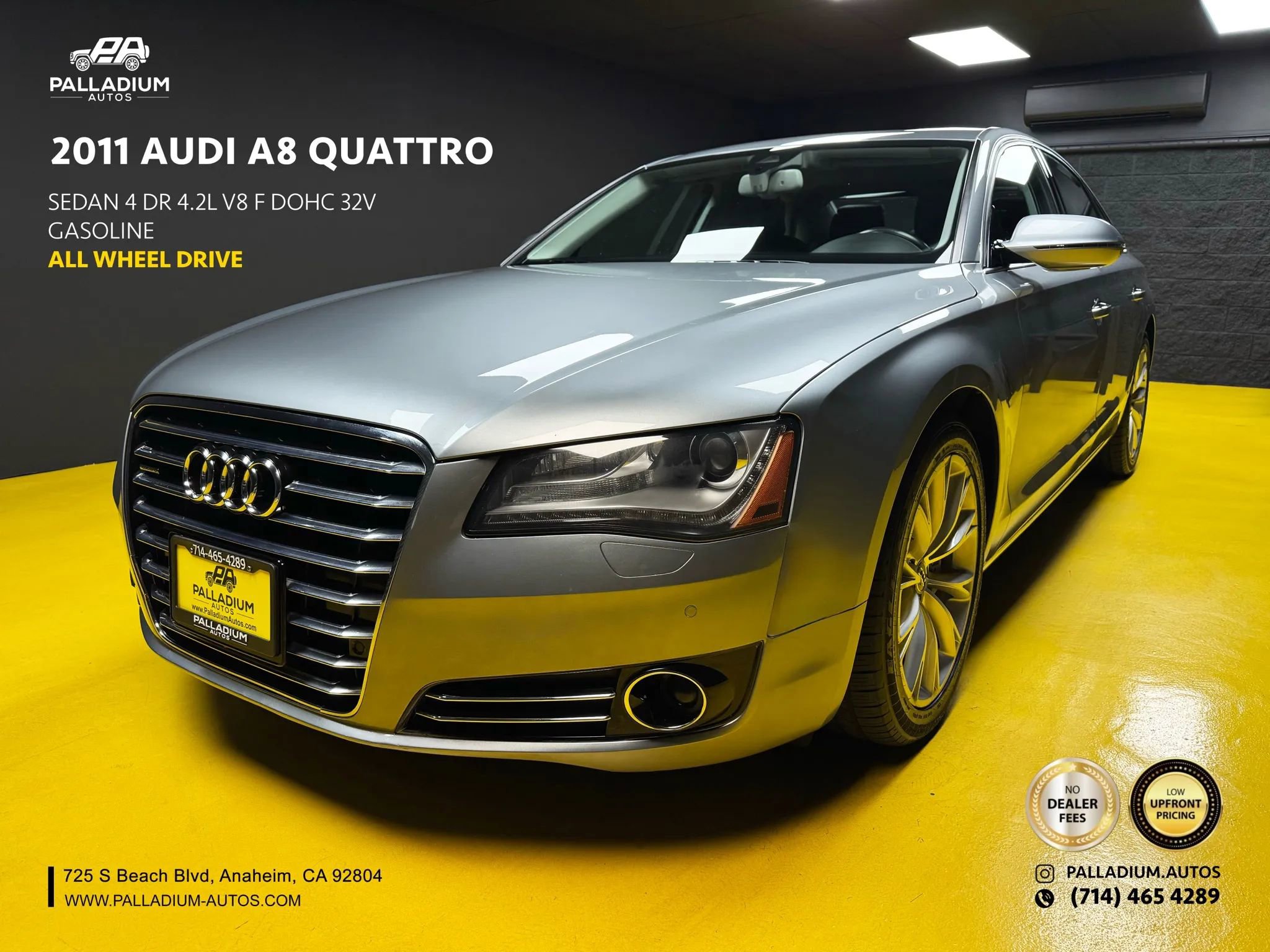 Used 2011 Audi A8 4.2