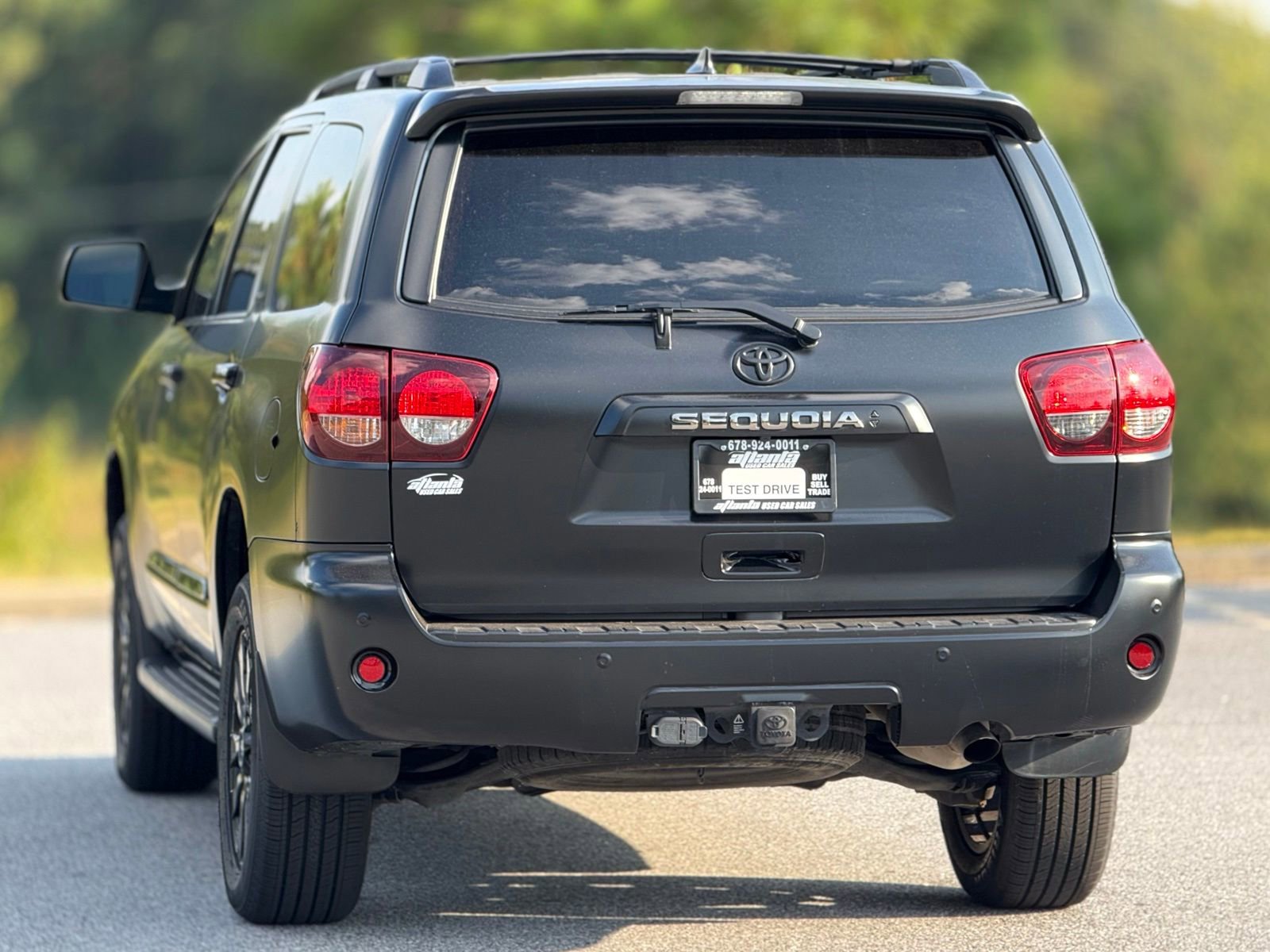 Used 2021 Toyota Sequoia Nightshade w/ Safety & Convenience Package RWD image 4