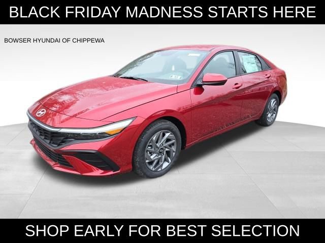 New 2026 Hyundai Elantra Blue
