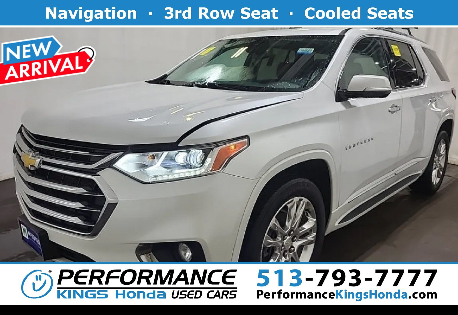Used 2020 Chevrolet Traverse High Country w/ LPO, 'HIT The Road' Package