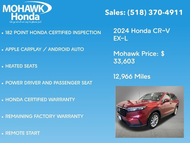 Used 2024 Honda CR-V EX-L image 16