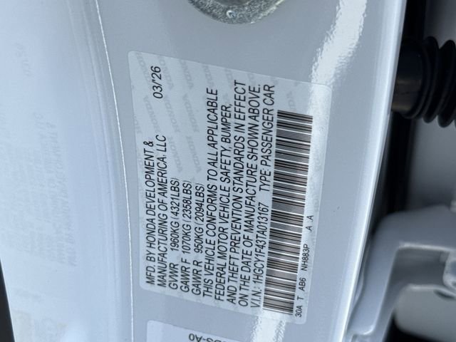 New 2026 Honda Accord SE image 38