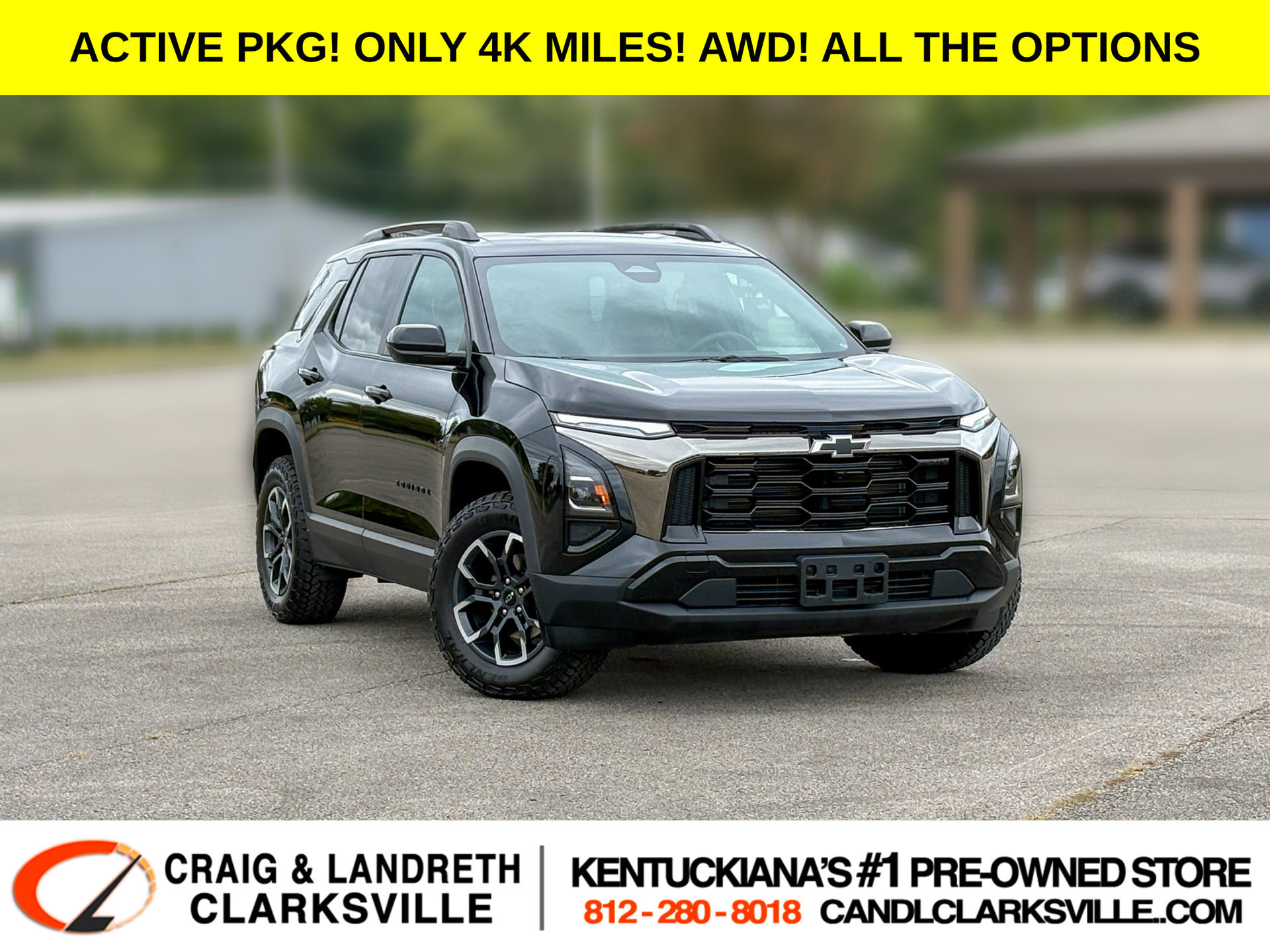 Used 2026 Chevrolet Equinox ACTIV AWD/4WD image 1