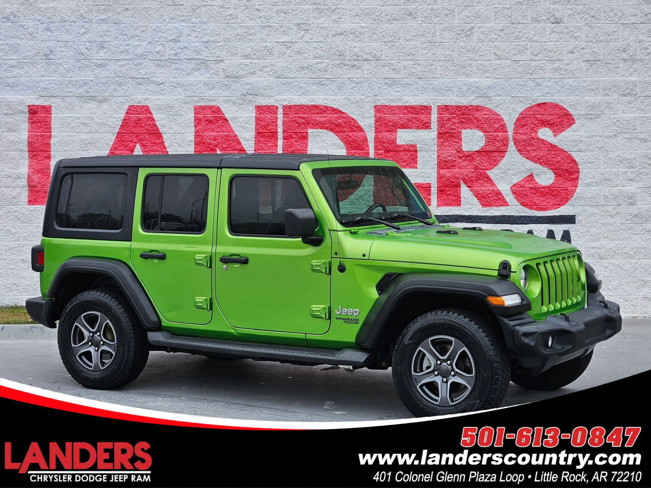 Used 2019 Jeep Wrangler Unlimited Sport S image 1